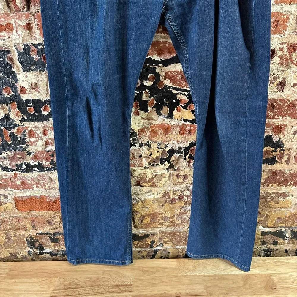 Levis 513 Jeans Blue Slim Straight Leg Denim Mens 38x32